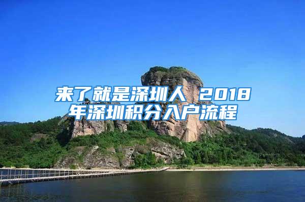 来了就是深圳人 2018年深圳积分入户流程