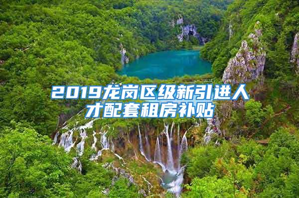 2019龙岗区级新引进人才配套租房补贴