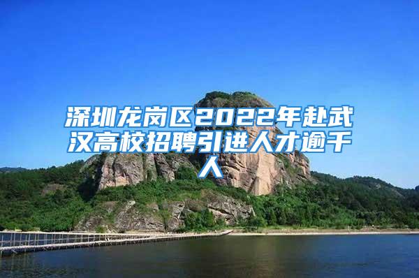 深圳龙岗区2022年赴武汉高校招聘引进人才逾千人