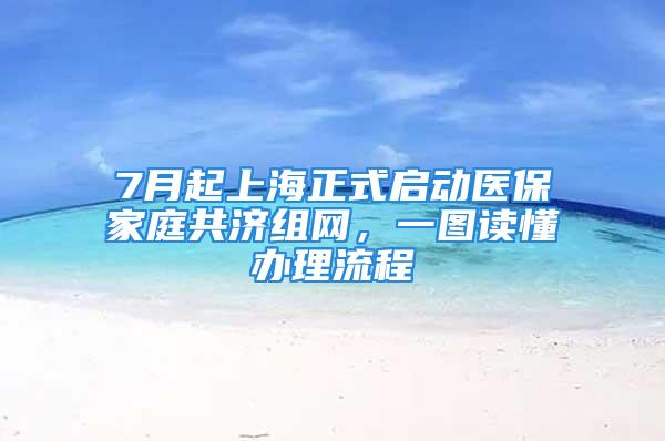 7月起上海正式启动医保家庭共济组网，一图读懂办理流程