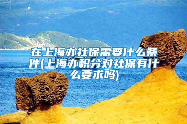 在上海办社保需要什么条件(上海办积分对社保有什么要求吗)