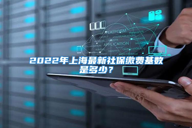 2022年上海最新社保缴费基数是多少？