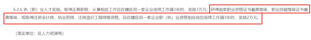 关于将会计纳入2万元人才奖励名单的通知......