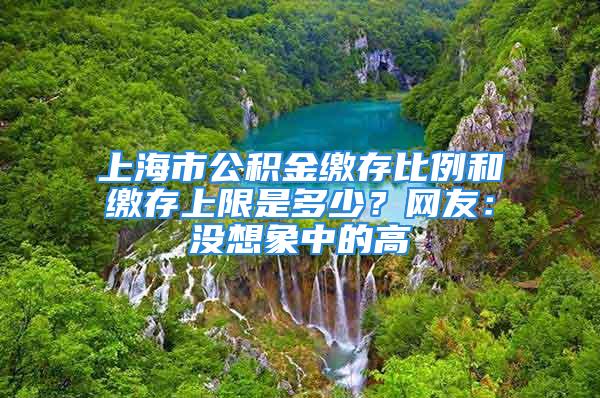 上海市公积金缴存比例和缴存上限是多少？网友：没想象中的高