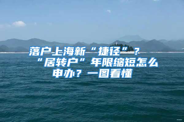 落户上海新“捷径”？“居转户”年限缩短怎么申办？一图看懂→