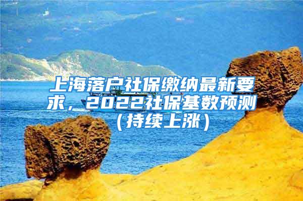 上海落户社保缴纳最新要求，2022社保基数预测（持续上涨）