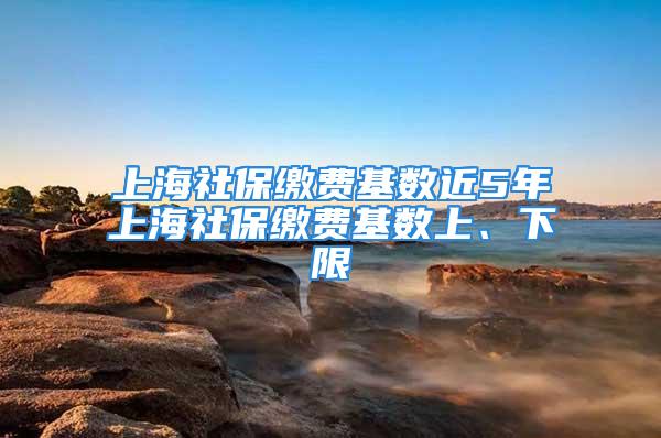 上海社保缴费基数近5年上海社保缴费基数上、下限