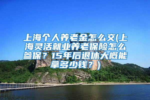 上海个人养老金怎么交(上海灵活就业养老保险怎么参保？15年后退休大概能拿多少钱？)