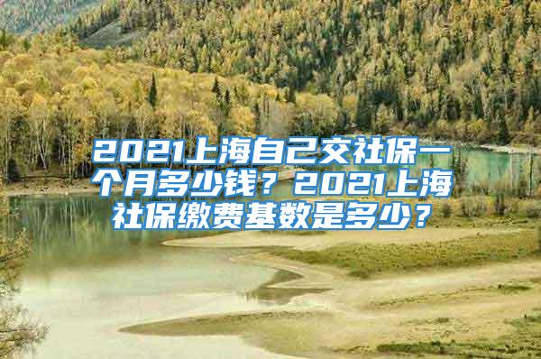 2021上海自己交社保一个月多少钱？2021上海社保缴费基数是多少？