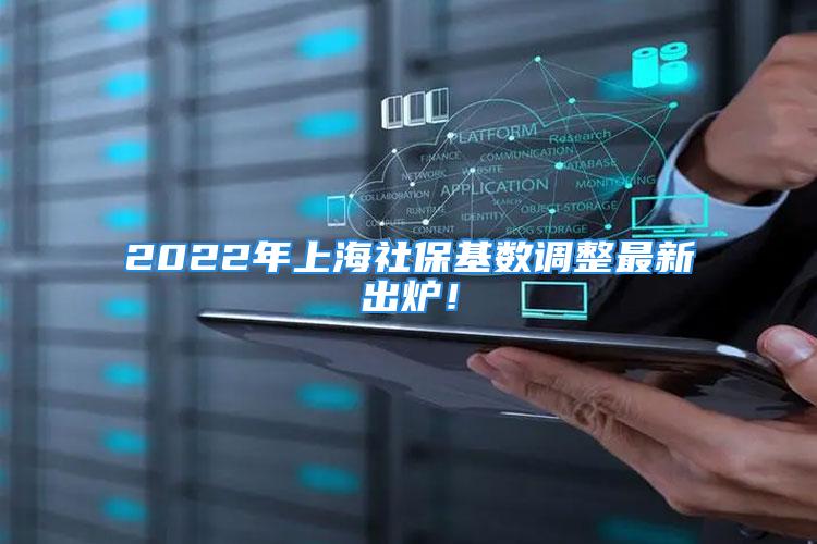 2022年上海社保基数调整最新出炉！