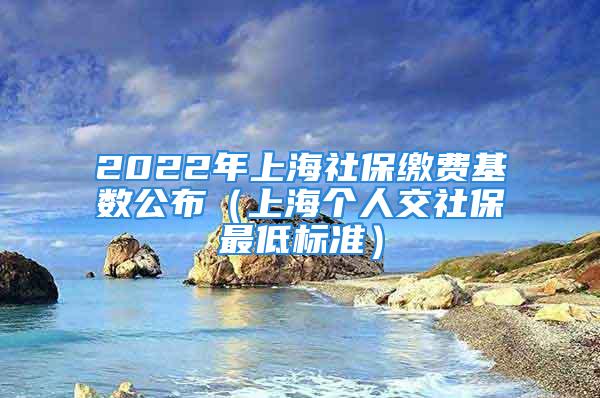 2022年上海社保缴费基数公布（上海个人交社保最低标准）