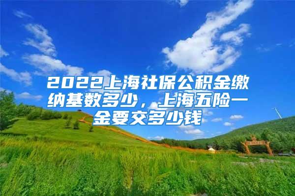 2022上海社保公积金缴纳基数多少，上海五险一金要交多少钱