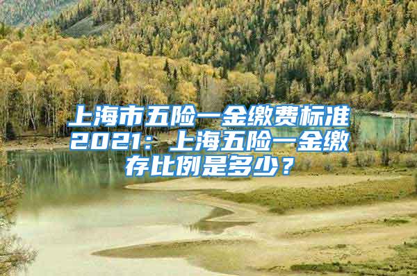 上海市五险一金缴费标准2021：上海五险一金缴存比例是多少？