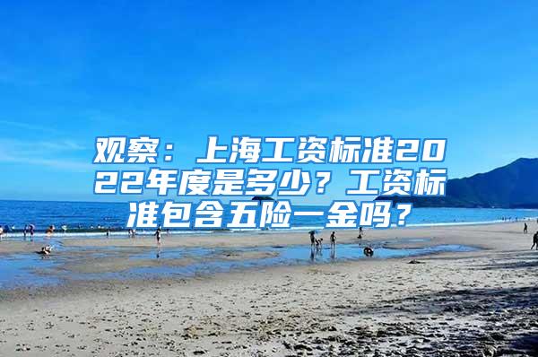 观察：上海工资标准2022年度是多少？工资标准包含五险一金吗？