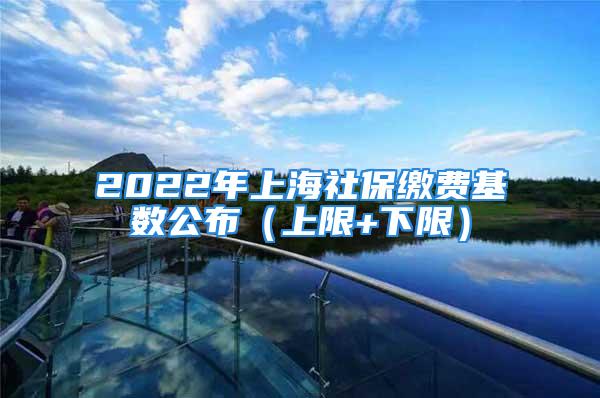 2022年上海社保缴费基数公布（上限+下限）