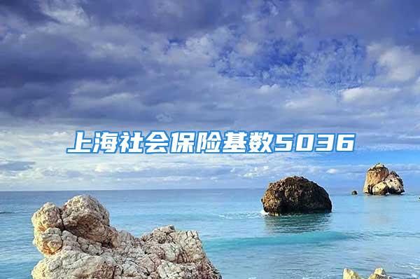 上海社会保险基数5036