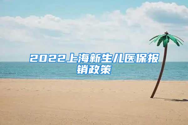 2022上海新生儿医保报销政策