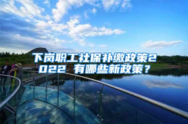 下岗职工社保补缴政策2022 有哪些新政策？