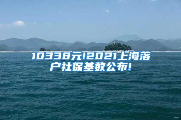 10338元!2021上海落户社保基数公布!