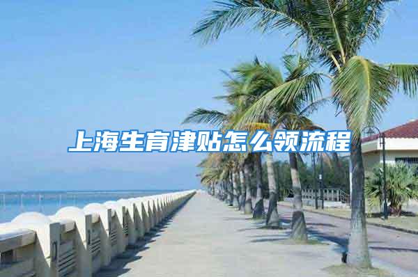 上海生育津贴怎么领流程