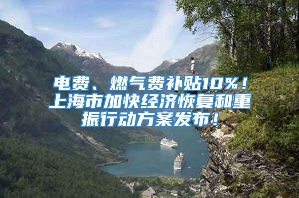 电费、燃气费补贴10%！上海市加快经济恢复和重振行动方案发布！