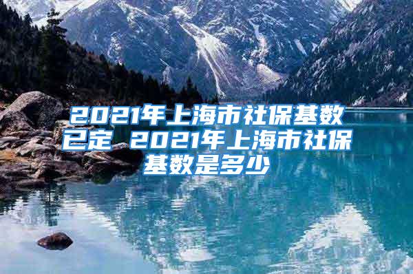 2021年上海市社保基数已定 2021年上海市社保基数是多少