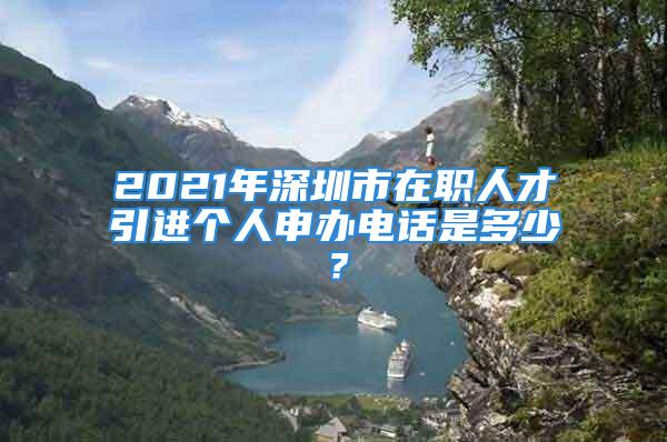 2021年深圳市在职人才引进个人申办电话是多少？