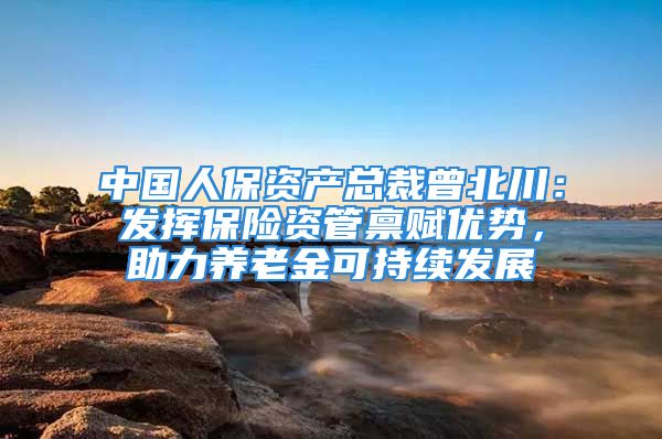 中国人保资产总裁曾北川：发挥保险资管禀赋优势，助力养老金可持续发展