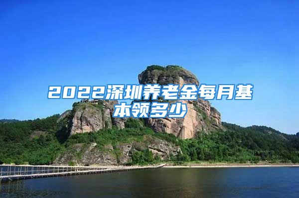 2022深圳养老金每月基本领多少