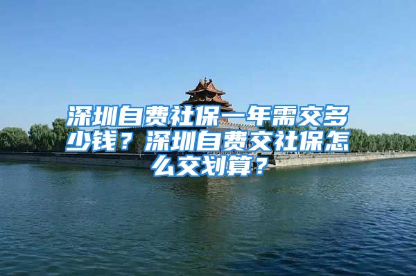 深圳自费社保一年需交多少钱？深圳自费交社保怎么交划算？