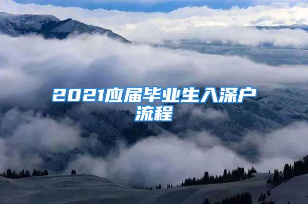 2021应届毕业生入深户流程