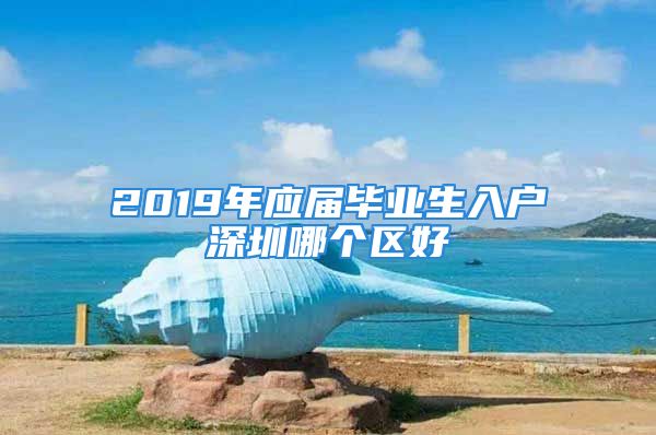 2019年应届毕业生入户深圳哪个区好