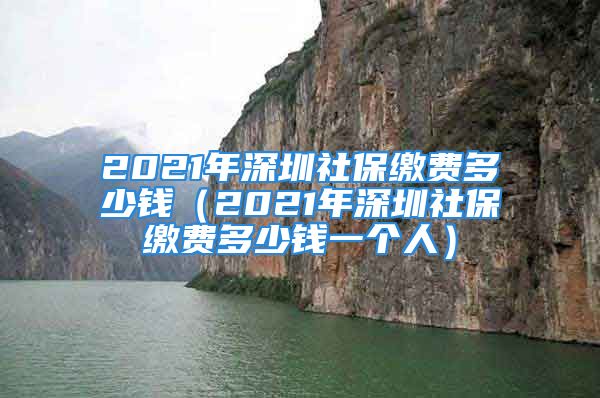 2021年深圳社保缴费多少钱（2021年深圳社保缴费多少钱一个人）