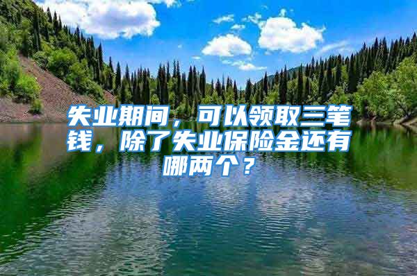 失业期间，可以领取三笔钱，除了失业保险金还有哪两个？