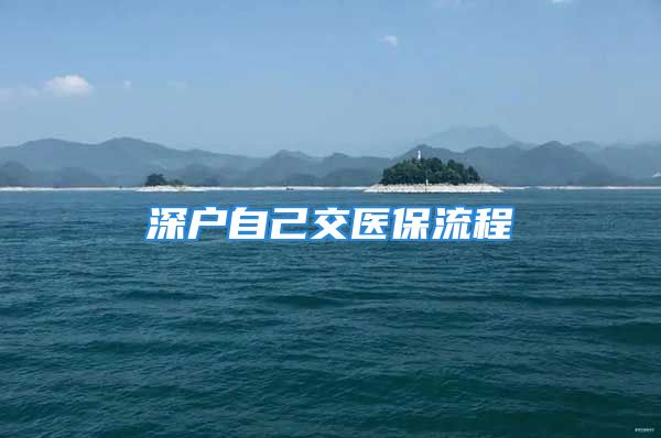 深户自己交医保流程