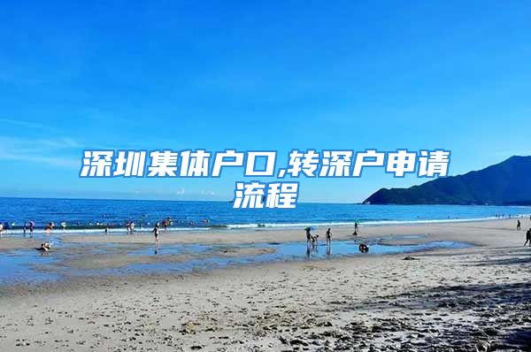 深圳集体户口,转深户申请流程