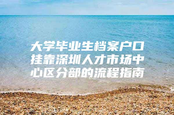 大学毕业生档案户口挂靠深圳人才市场中心区分部的流程指南