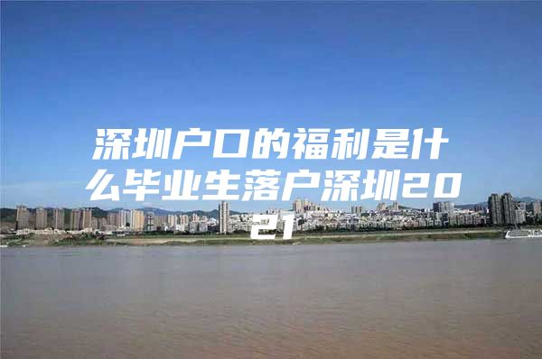 深圳户口的福利是什么毕业生落户深圳2021