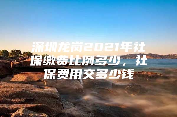 深圳龙岗2021年社保缴费比例多少，社保费用交多少钱